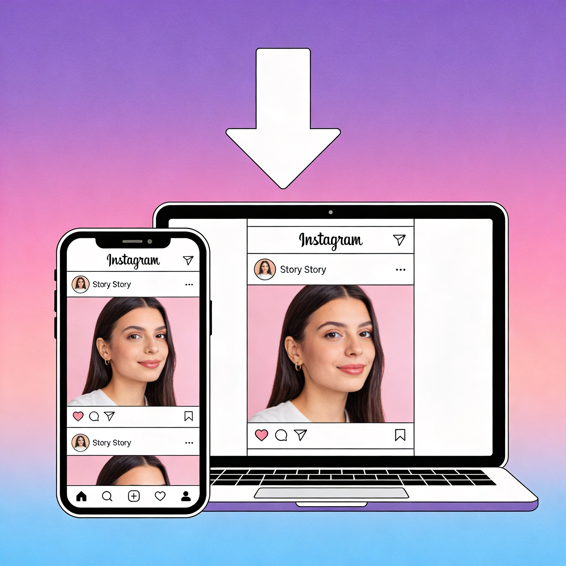 iGram Android app for Instagram story downloads